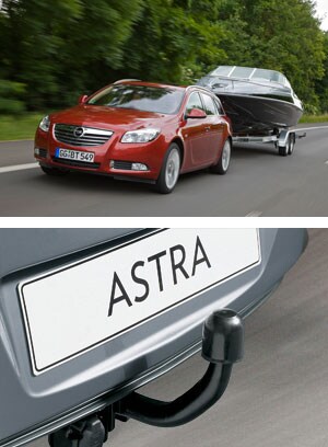 Auto + boot en aparte trekhaak