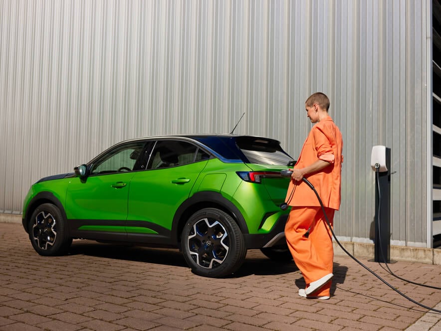 Opel, e-mobiliteit, opladen