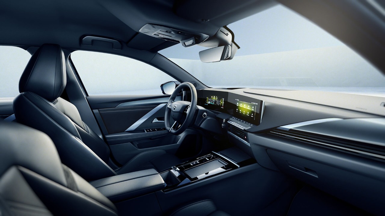 Opel, Astra, Berline, Hybride, Intérieur